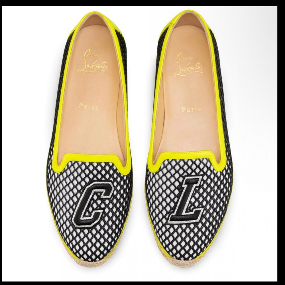 Christian Louboutin ivy espapop neo flat resille espadrille